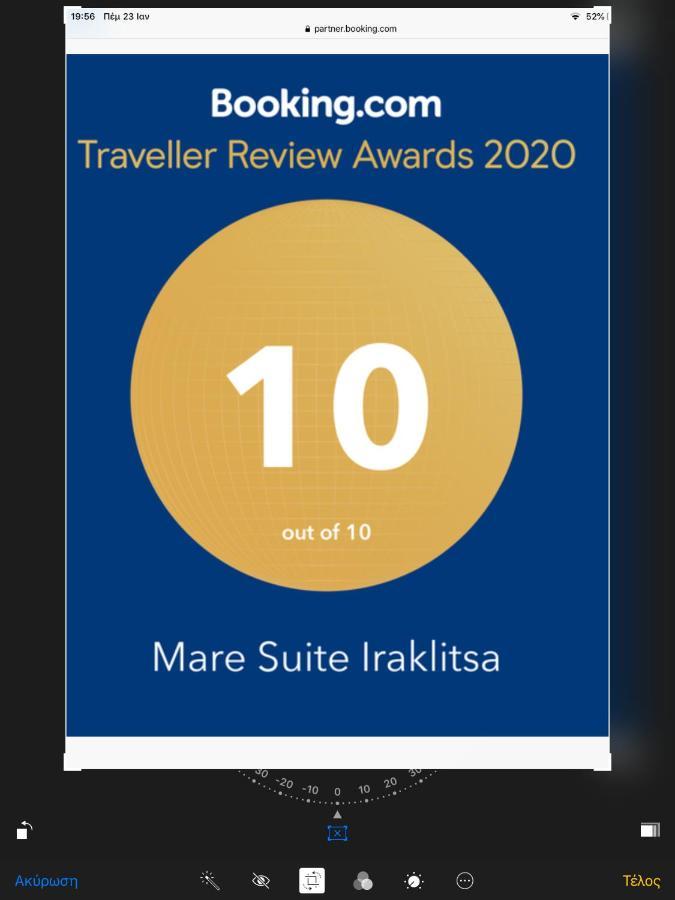 Mare Suite Iraklitsa Nea Iraklitsa Εξωτερικό φωτογραφία